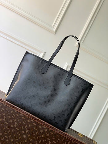 Kitlife Louis Vuitton Walkaround Tote Bag Black Monogram Midnight Coated Canvas M3A245 54x35x14.5cm