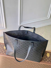 Kitlife Louis Vuitton Walkaround Tote Bag Black Monogram Midnight Coated Canvas M3A245 54x35x14.5cm - 6