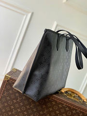 Kitlife Louis Vuitton Walkaround Tote Bag Black Monogram Midnight Coated Canvas M3A245 54x35x14.5cm - 5