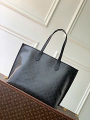 Kitlife Louis Vuitton Walkaround Tote Bag Black Monogram Midnight Coated Canvas M3A245 54x35x14.5cm - 4