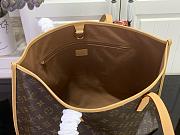 Kitlife Louis Vuitton Walkaround Tote Bag Brown Monogram Midnight Coated Canvas M3A245 54x35x14.5cm - 2