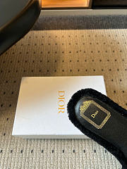 Kitlife Dior DiorAlps Dway Slide Black Sheepskin Shearling - 5