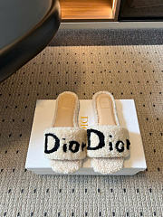 Kitlife Dior DiorAlps Dway Slide Off-White Sheepskin Shearling  - 1