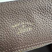 Kitlife Gucci Bamboo Tote Large Bag Dark Brown Soft Suede A0022V 44x36x16cm  - 3