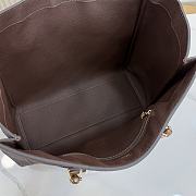 Kitlife Gucci Bamboo Tote Large Bag Dark Brown Soft Suede A0022V 44x36x16cm  - 2