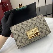 Kitlife Gucci Padlock Small GG Shoulder GG Supreme 409487 20x12x8cm - 3