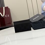 Kitlife Gucci Card Sase With Horsebit Black A006YR 10x7cm  - 6