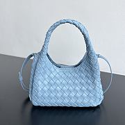 Kitlife Bottega Veneta Baby Campana Bag Blue A005PE  20x12.5x9cm - 1