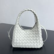 Kitlife Bottega Veneta Baby Campana Bag White A005PE 20x12.5x9cm - 1