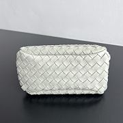 Kitlife Bottega Veneta Baby Campana Bag White A005PE 20x12.5x9cm - 6
