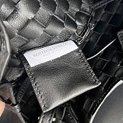 Kitlife Bottega Veneta Baby Campana Bag Black A005PE 20x12.5x9cm - 4