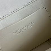 Kitlife Bottega Veneta Baby Barbara Tote Bag White A0062Z 21.5x15x12cm - 2