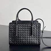 Kitlife Bottega Veneta Baby Barbara Tote Bag Black A0062Z 21.5x15x12cm  - 1