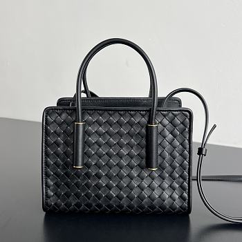 Kitlife Bottega Veneta Baby Barbara Tote Bag Black A0062Z 21.5x15x12cm 