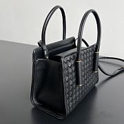 Kitlife Bottega Veneta Baby Barbara Tote Bag Black A0062Z 21.5x15x12cm  - 4