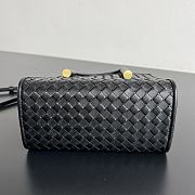 Kitlife Bottega Veneta Baby Barbara Tote Bag Black A0062Z 21.5x15x12cm  - 2