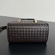 Kitlife Bottega Veneta Baby Barbara Tote Bag Dark Brown A0062Z 21.5x15x12cm  - 5