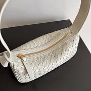 Kitlife Bottega Veneta Nodo Shoulder Bag Off-white 23x10x10cm - 5