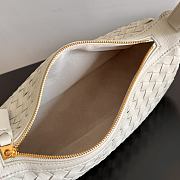 Kitlife Bottega Veneta Nodo Shoulder Bag Off-white 23x10x10cm - 4
