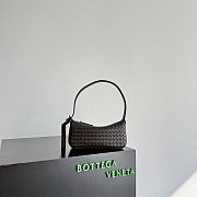 Kitlife Bottega Veneta Nodo Shoulder Bag Dark Brown 23x10x10cm  - 1