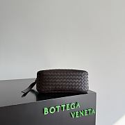 Kitlife Bottega Veneta Nodo Shoulder Bag Dark Brown 23x10x10cm  - 6