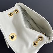 Kitlife Bottega Veneta Baby Madison Bag White 22.5x13x4.5cm - 3