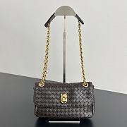 Kitlife Bottega Veneta Baby Madison Bag Dark Brown 22.5x13x4.5cm  - 1