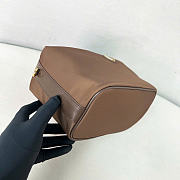 Kitlife Prada Chérie Re-Nylon Mini Bag Brown 1BC302 20x12x11cm - 6