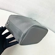Kitlife Prada Chérie Re-Nylon Mini Bag Gray 1BC302 20x12x11cm  - 6