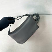 Kitlife Prada Chérie Re-Nylon Mini Bag Gray 1BC302 20x12x11cm  - 2