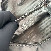 Kitlife Prada Chérie Re-Nylon Mini Bag Gray 1BC302 20x12x11cm  - 3