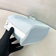 Kitlife Prada Chérie Re-Nylon Mini Bag Light Blue 1BC302 20x12x11cm - 2