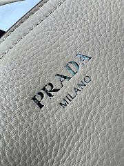 Kitlife Prada Large Leather Tote Bag Beige 1BG602 38x32x14cm - 2