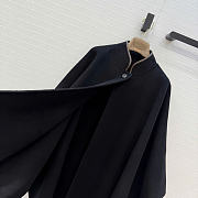 Kitlife Loro Piana Spagna Cape Black Length 80cm - 6