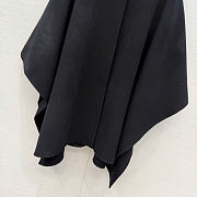 Kitlife Loro Piana Spagna Cape Black Length 80cm - 4