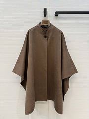 Kitlife Loro Piana Spagna Cape Light Brown Length 80cm  - 1