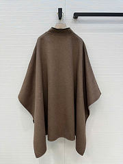Kitlife Loro Piana Spagna Cape Light Brown Length 80cm  - 2