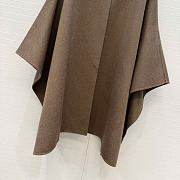 Kitlife Loro Piana Spagna Cape Light Brown Length 80cm  - 3