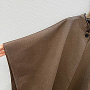 Kitlife Loro Piana Spagna Cape Light Brown Length 80cm  - 4