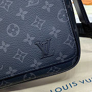 Kitlife Louis Vuitton District PM Bag Black Monogram Eclipse Canvas M46255 26x20x7cm - 5