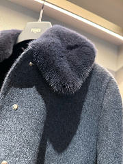 Kitlife Fendi Cashmere Coat Gray  - 6