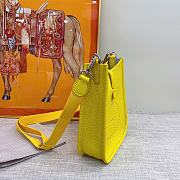 Kitlife Hermes Evelyne 23 Poche Bag Yellow 23x24x6cm - 4
