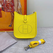 Kitlife Hermes Evelyne 23 Poche Bag Yellow 23x24x6cm - 2