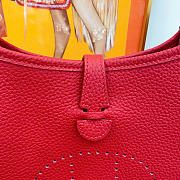 Kitlife Hermes Evelyne 23 Poche Bag Red 23x24x6cm - 3