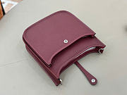 Kitlife Hermes Evelyne 23 Poche Bag Burgundy 23x24x6cm - 2