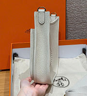 Kitlife Hermes Evelyne 23 Poche Bag Off-white 23x24x6cm  - 6