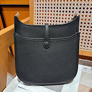 Kitlife Hermes Evelyne 23 Poche Bag Black 23x24x6cm - 6