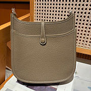 Kitlife Hermes Evelyne 23 Poche Bag Gray 23x24x6cm  - 2