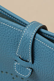 Kitlife Hermes Evelyne 23 Poche Bag Blue 23x24x6cm  - 2
