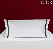 Kitlife Dior Medium Book Tote with Strap Multicolor Book Cover Embroidery 36x27.5x16.5cm - 5